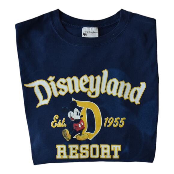 Disney Other - Disneyland Resort Est. 1955 Mickey Mouse Graphic Navy Blue T-Shirt Men Size XL